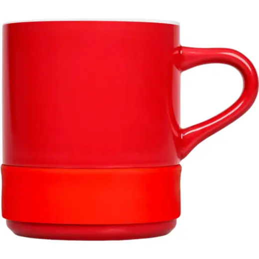 Kooshty Mixalot Ceramic Coffee Mug Red